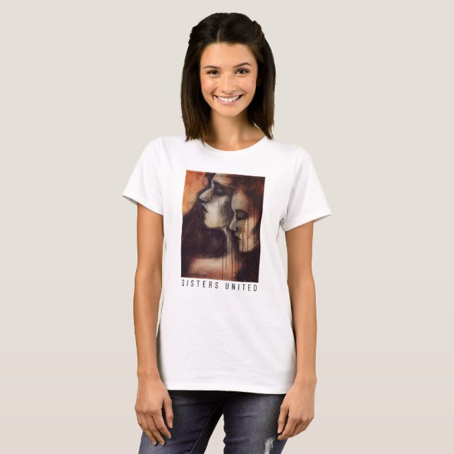 T-shirts Irmãs unidas (Frente Completa)
