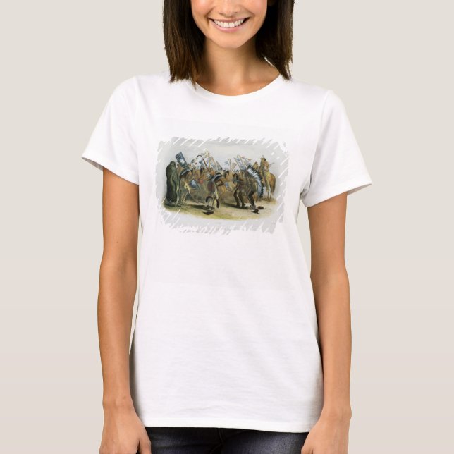 T-shirts Ischoha-Kakoschochata, Dança dos índios Mandan (Frente)