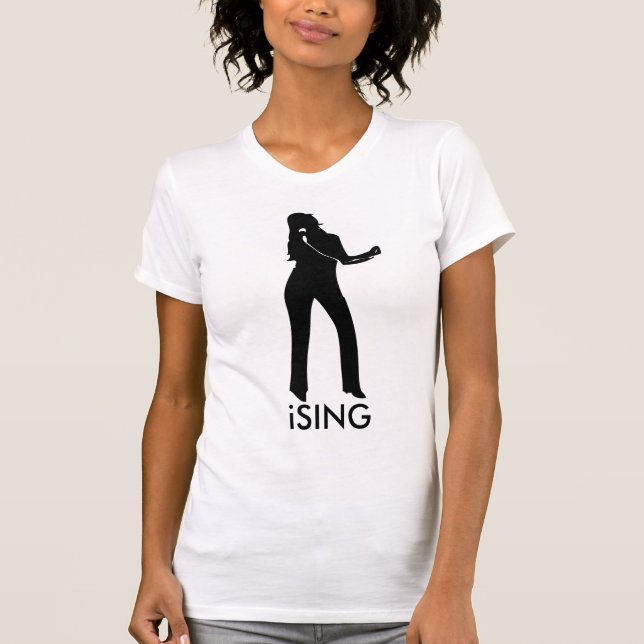 T-shirts iSING (Frente)