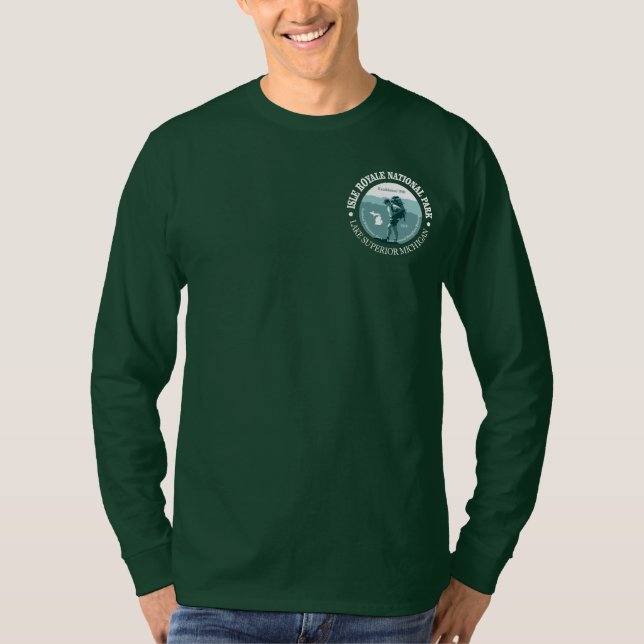 T-shirts Isle Royale NP (Frente)