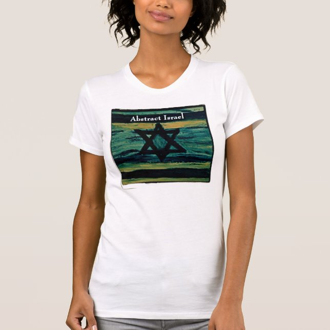 T-SHIRTS ISRAEL ABSTRATO (Frente)