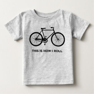 T-shirts Isto é como eu rolo o ciclismo