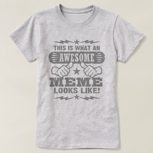 T-shirts Isto É O Que Parece Um Memória Incrível (Frente do Design)