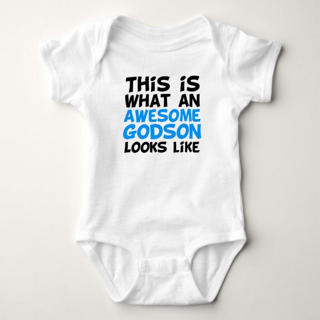 T-shirts Isto é que Godson impressionante olha como (Frente)