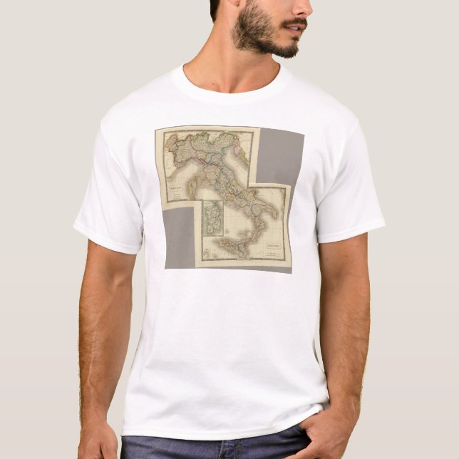 T-shirts Italia composta (Frente)