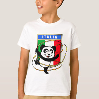 T-shirts Itália ginástica Rítmica Panda