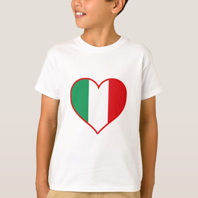 T-shirts Itália Love (Frente)