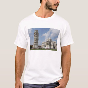 T-shirts Itália, Pisa. Torre inclinada de Pisa e