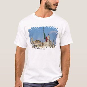 T-shirts Italia, Roma. Bandeira italiana