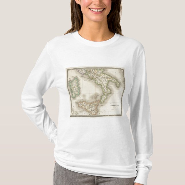 T-shirts Italia sul (Frente)