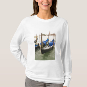 T-shirts Itália, Veneza, Foco Seletivo de Gôndola no