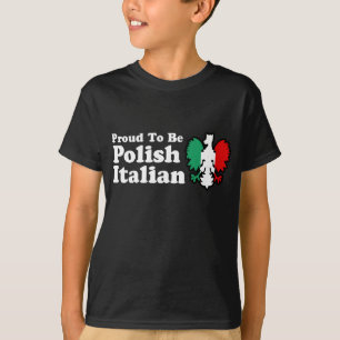 T-shirts Italiano polonês