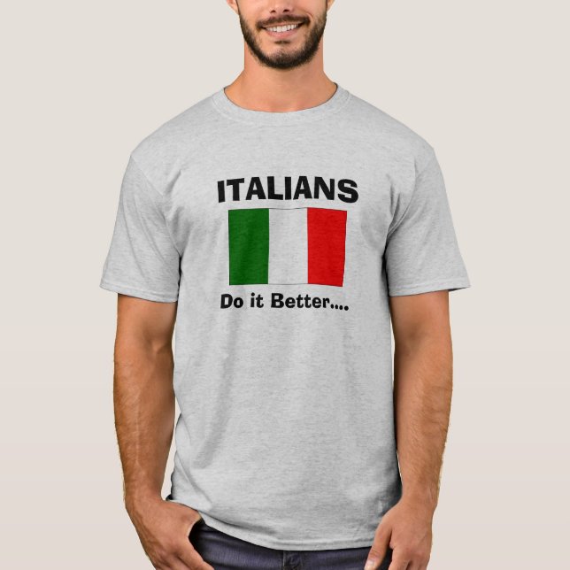T-shirts Italianos melhora… (Frente)