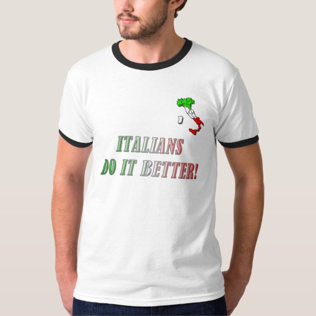T-SHIRTS ITALIANOS MELHORA! (Frente)