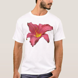 T-shirts Itens Coordenados de Daylily Vermelho