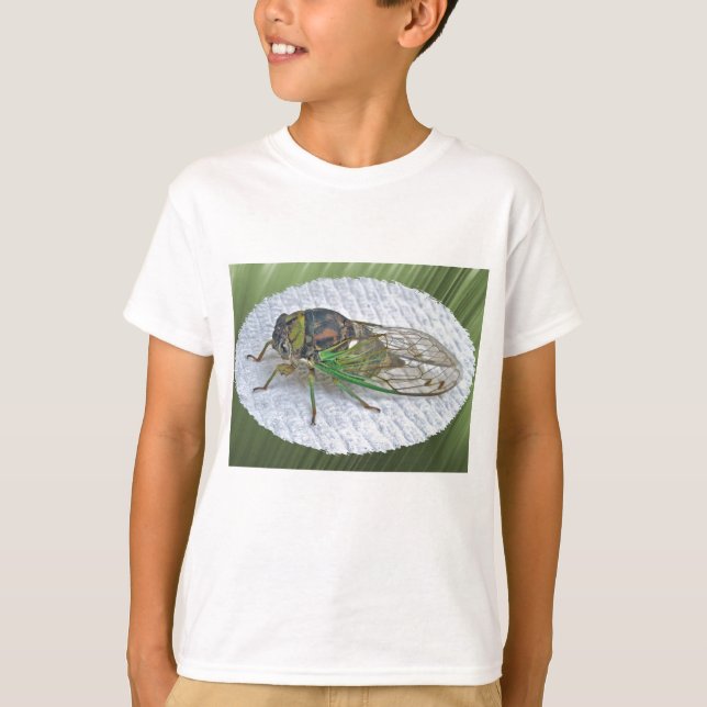 T-shirts Itens de Coordenação de Cigarras Anuais (Frente)