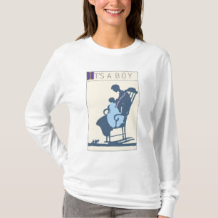 T-shirts <It's a Boy> pelo mineiro de Steve