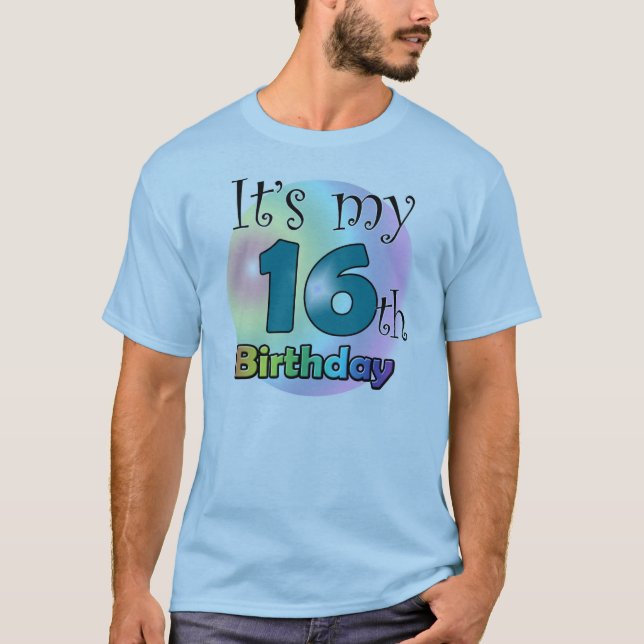 T-shirts It's my 16th Birthday (Frente)