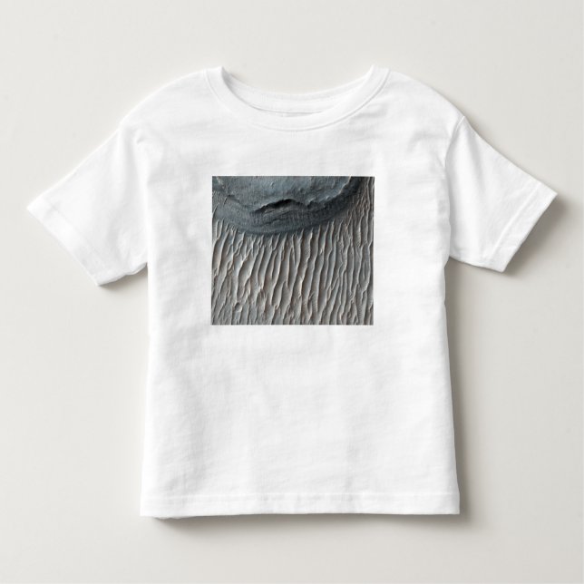 T-shirts Ius Chasma, um grande desfiladeiro em Marte (Frente)