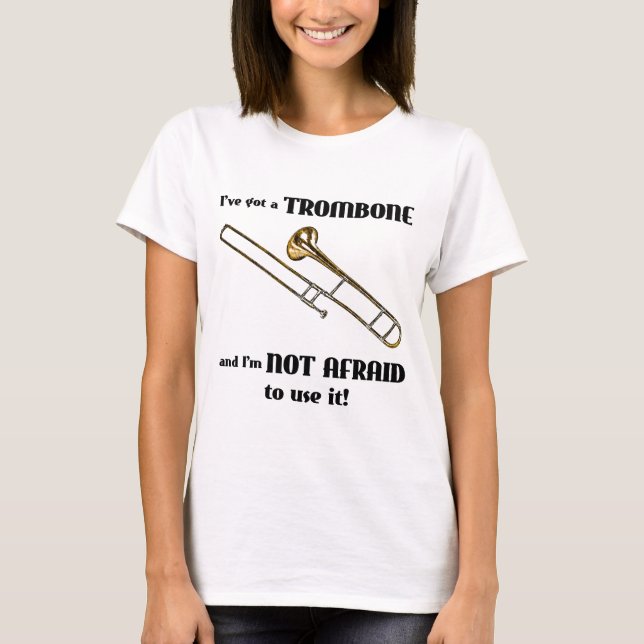 T-shirts I've obteve um Trombone (Frente)