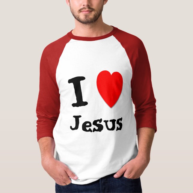 T-shirts J Love jesus (Frente)