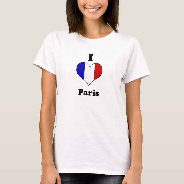 T-shirts J Paris love (Frente)