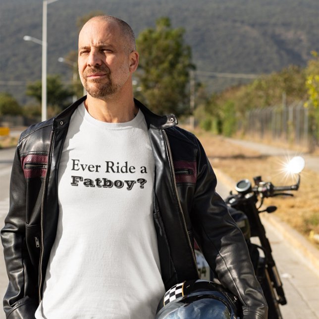 T-shirts Já Andou numa Fatboy? (Criador carregado)