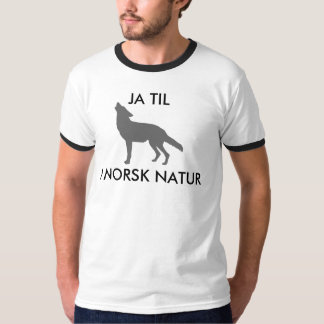 T-SHIRTS JA ATÉ ULV MIM NORSK NATUR - MENN