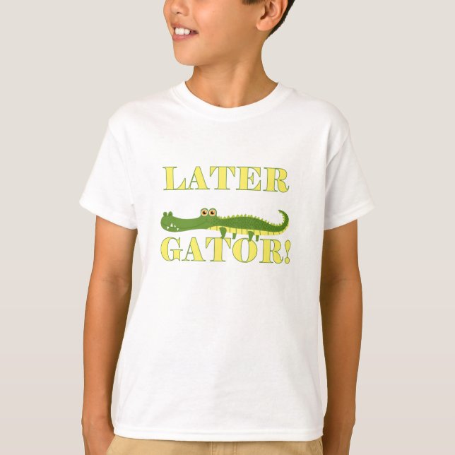 T-shirts Jacaré mais atrasado (Frente)
