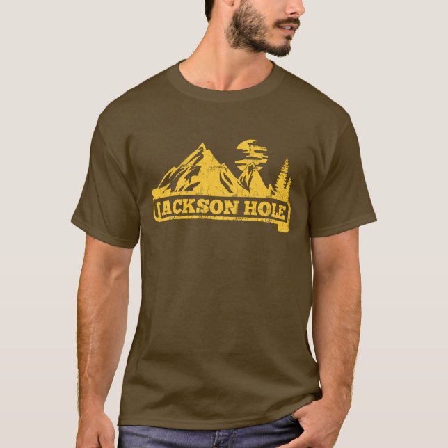 T-shirts Jackson Hole (Frente)