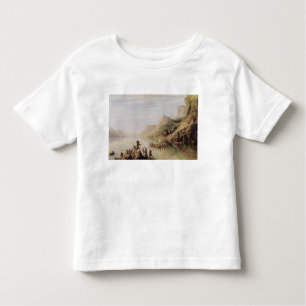 T-shirts Jacques Cartier que descobre o St. Lawrence