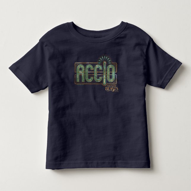 T-shirts Jade Art Deco ACCIO™ Spell Graphic (Frente)