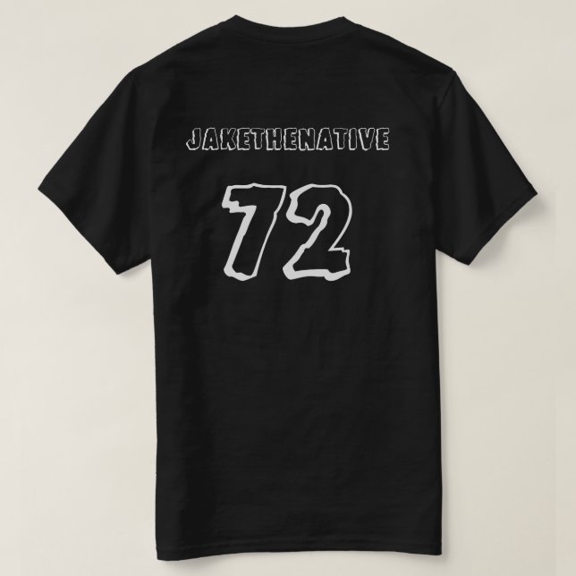T-shirts Jakethenative (Verso do Design)