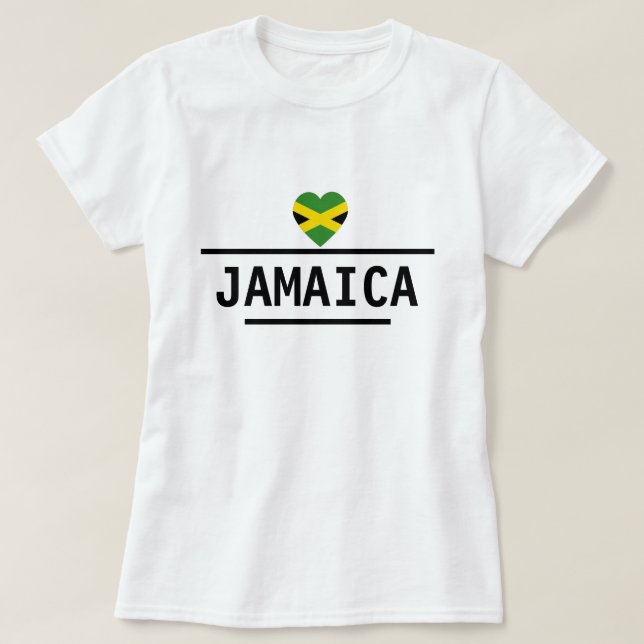 T-shirts Jamaica (Frente do Design)