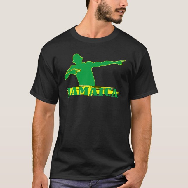 T-shirts Jamaica Bolt (Frente)