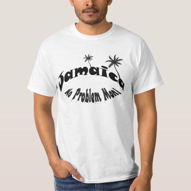 T-shirts Jamaica nenhum problema segunda-feira (Frente)