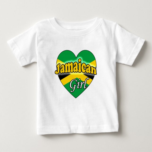 T-shirts Jamaican Girl (Frente)