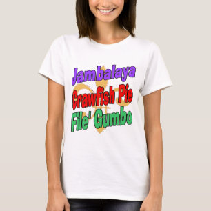 T-shirts Jambalaya Crawfish Pie