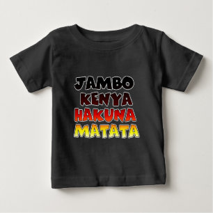 T-shirts Jambo Kenya Hakuna Matata