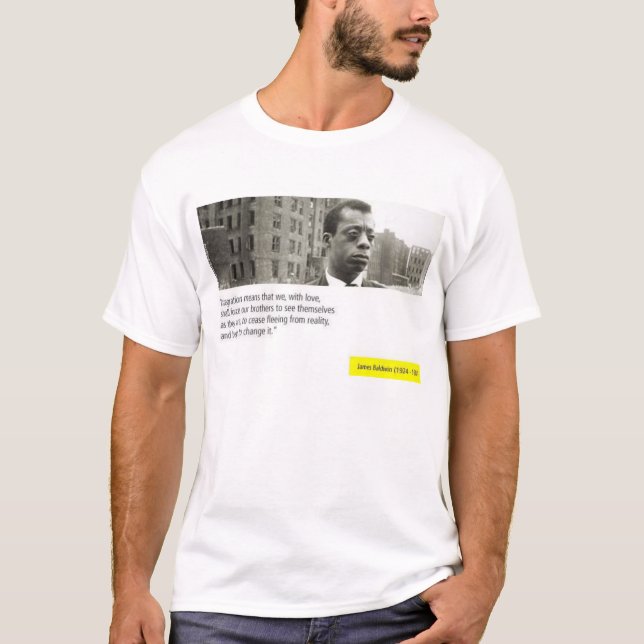 T-shirts James Baldwin (Frente)