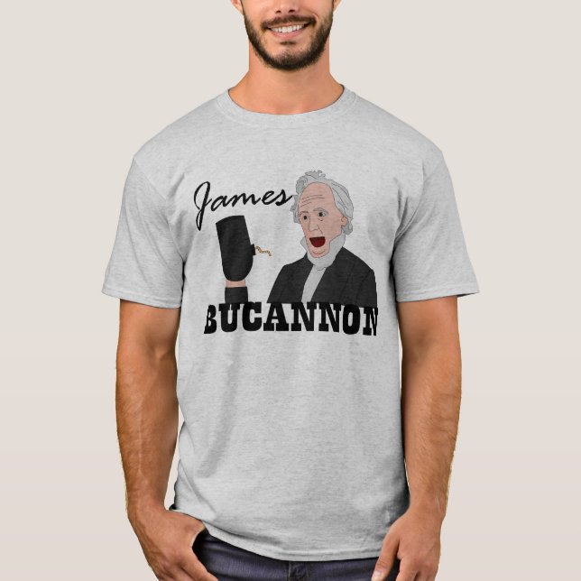 T-shirts James Bucannon (Frente)