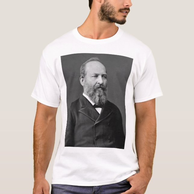 T-shirts James Garfield 20 (Frente)