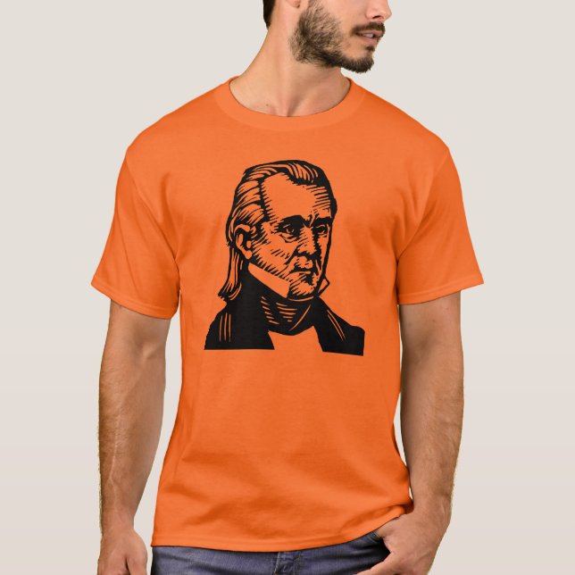 T-shirts James K Polk "11" T (Frente)