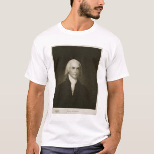 T-shirts James Madison, 4o Presidente dos Estados Unidos