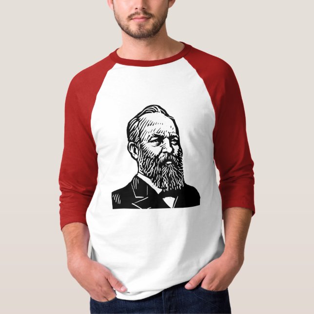 T-shirts James um Garfield "20" T (Frente)