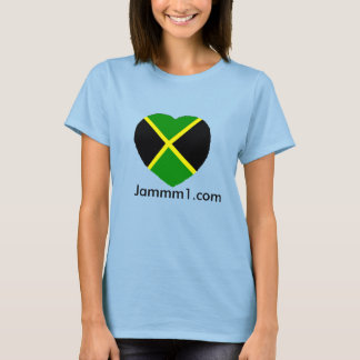 T-shirts Jammm1, senhoras ruidosas, adoro a Jamaica