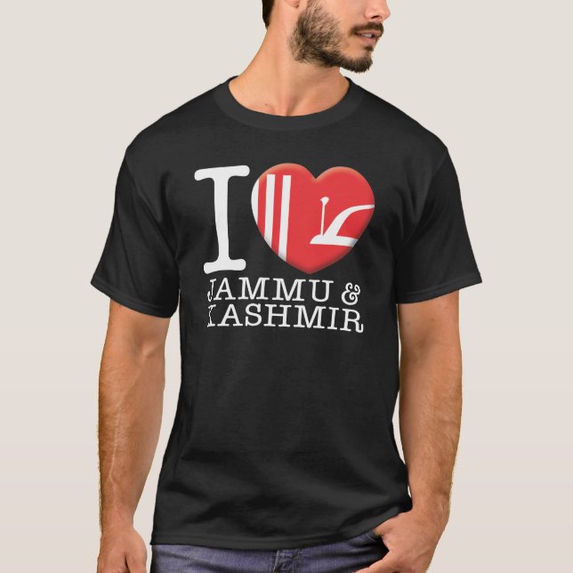 T-shirts Jammu Kashmir (Frente)