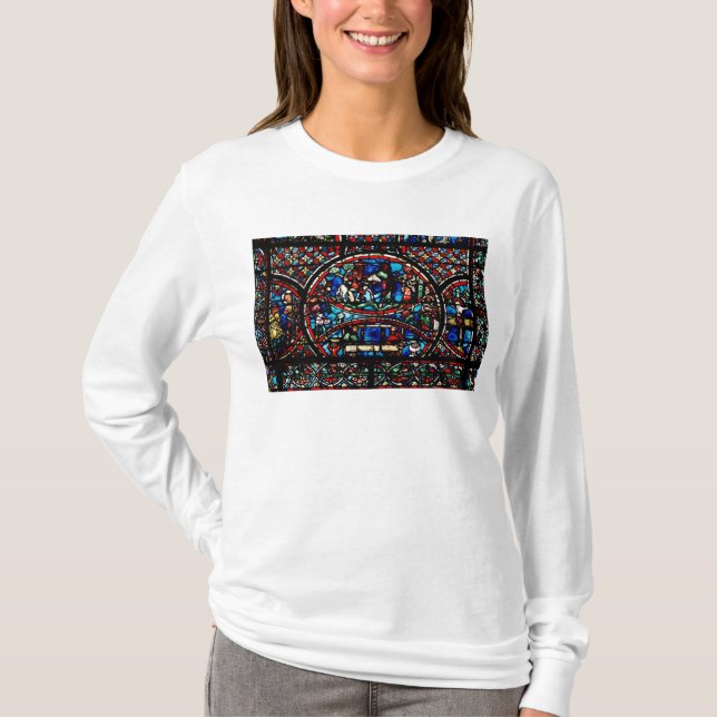T-shirts Janela que descreve o bom samaritano (Frente)
