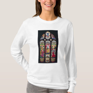 T-shirts Janela que descreve o Virgin e a criança