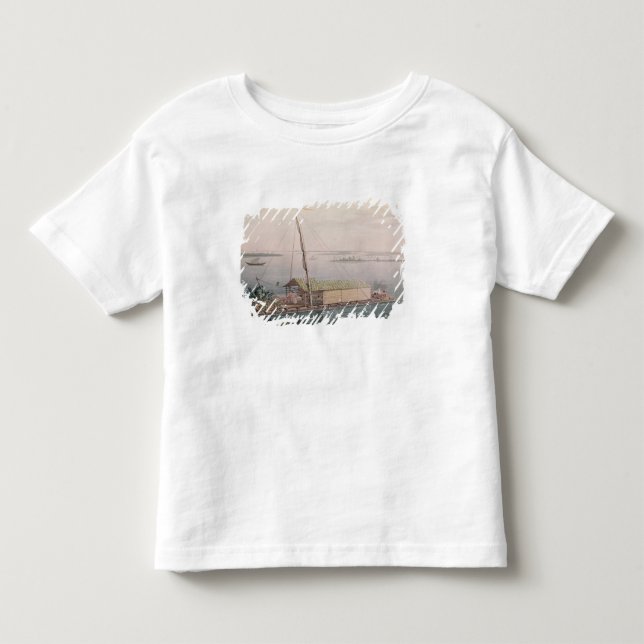 T-shirts Jangada no rio de Guayaquil (Frente)
